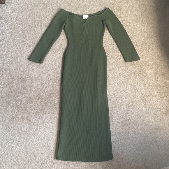 Khaite Green Dress. - Picture 12 of 15